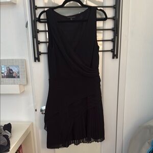 Banana Republic Elegant Black Asymmetrical Dress